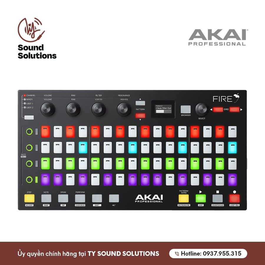 THIẾT BỊ SẢN XUẤT ÂM NHẠC CHÍNH HÃNG - AKAI FIRENS