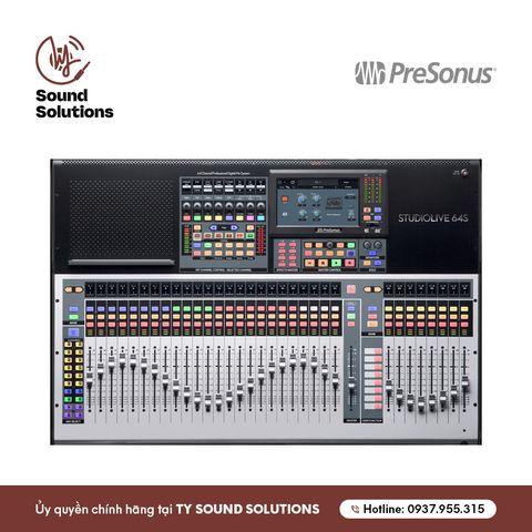  BÀN MIXER CHÍNH HÃNG - PRESONUS STUDIO LIVE 64S 
