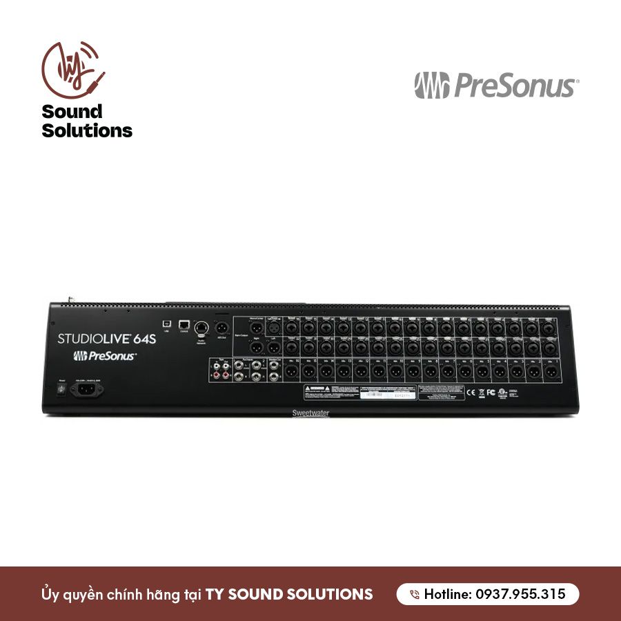 BÀN MIXER CHÍNH HÃNG - PRESONUS STUDIO LIVE 64S