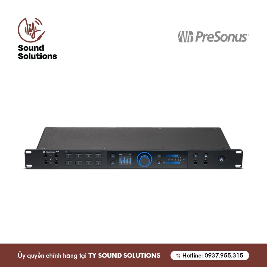 SOUNDCARDS CHÍNH HÃNG - PRESONUS QUANTUMSO HD 8