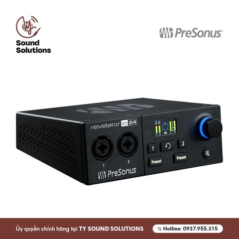  SOUNDCARDS CHÍNH HÃNG - PRESONUS REVELATOR IO24 