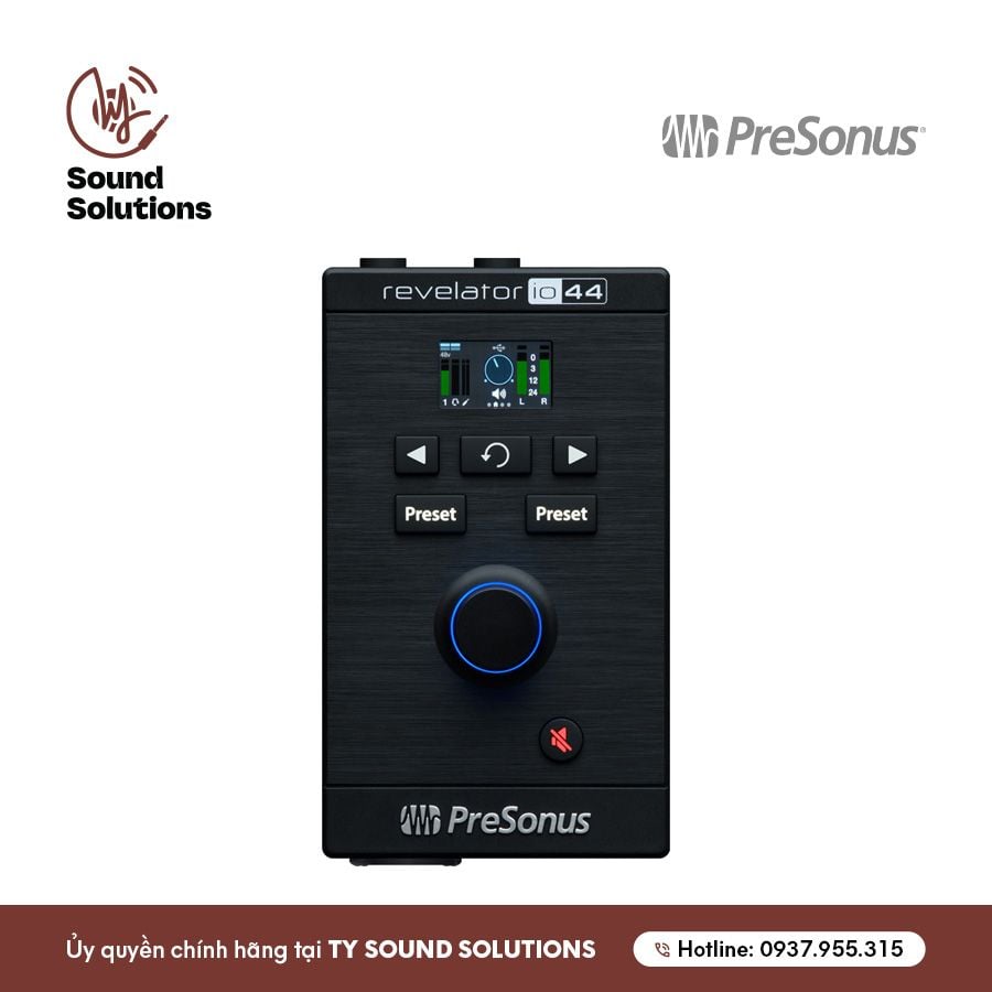 SOUNDCARDS CHÍNH HÃNG - PRESONUS REVELATOR IO44