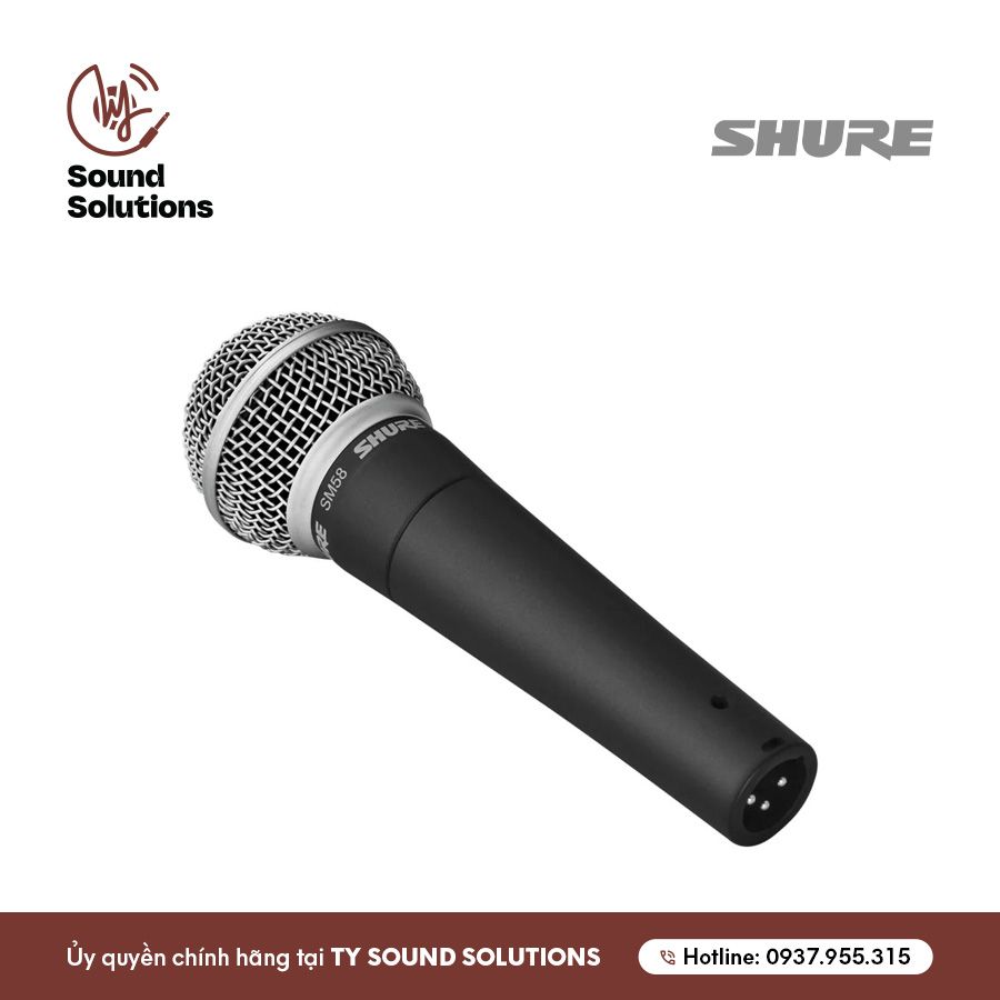 MICRO CÓ DÂY CHÍNH HÃNG - SHURE SM58
