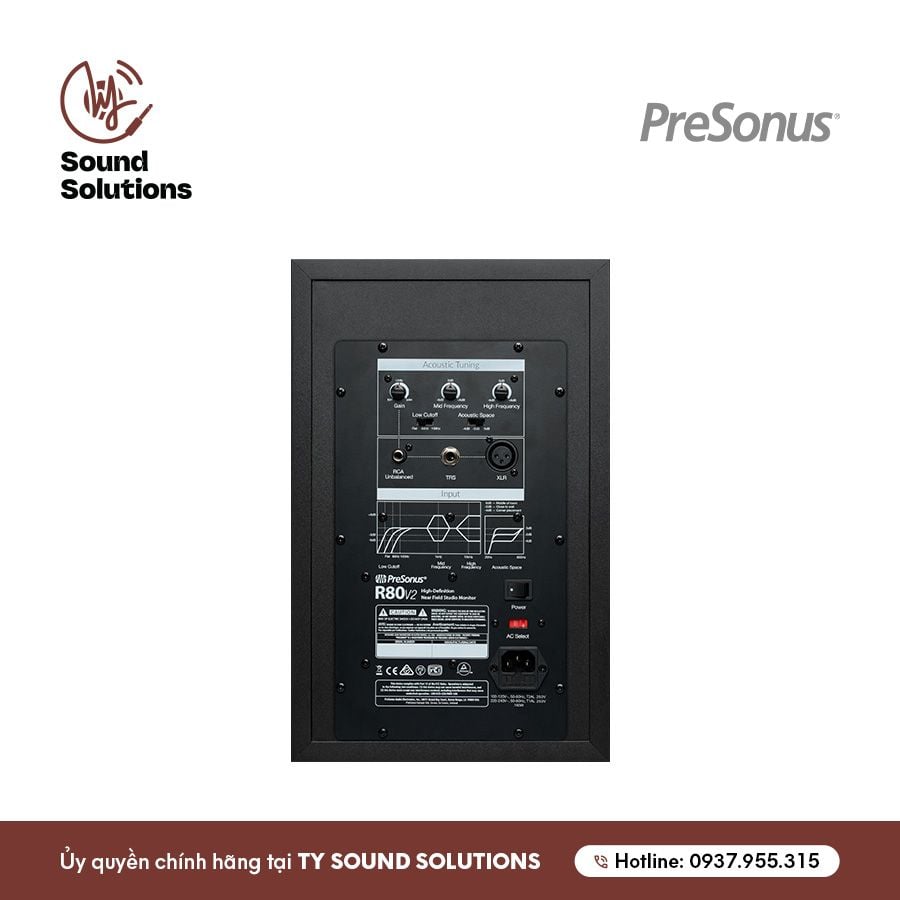 LOA KIỂM ÂM CHÍNH HÃNG - PRESONUS R80 V2