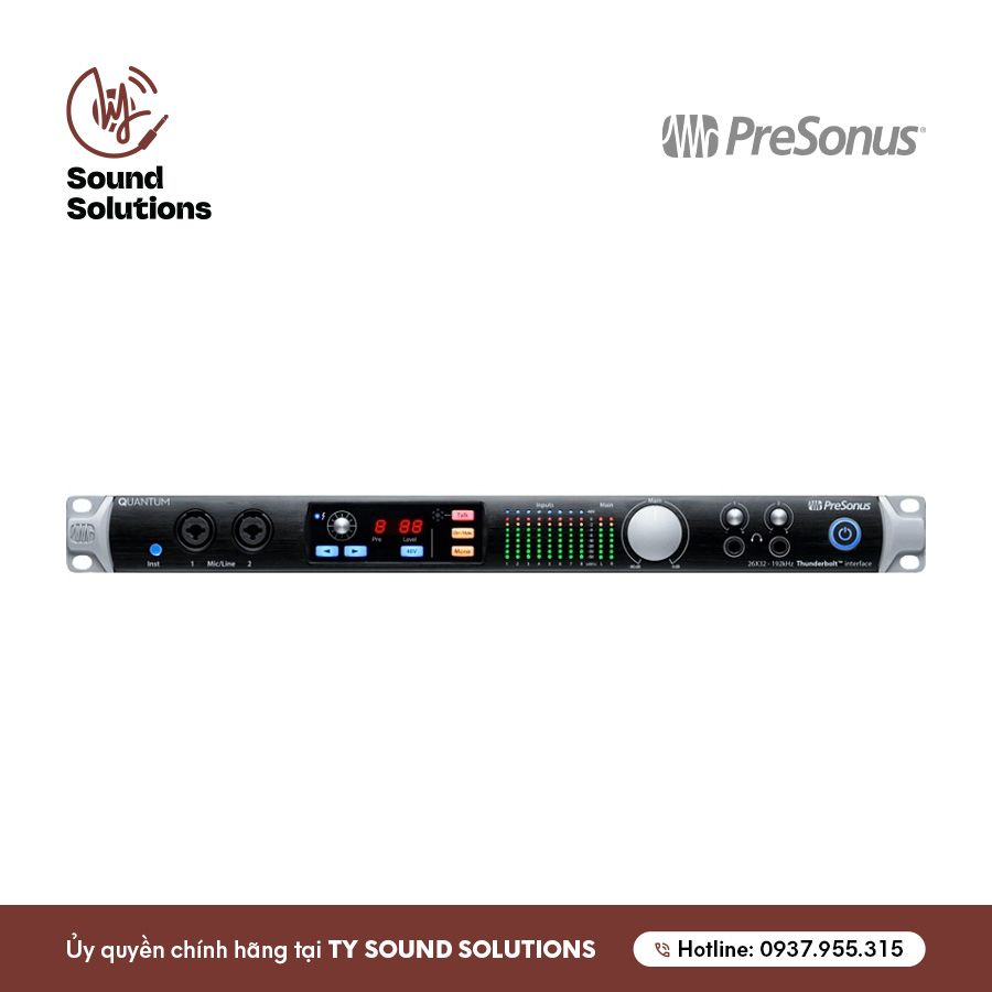 SOUNDCARDS CHÍNH HÃNG - PRESONUS QUANTUM