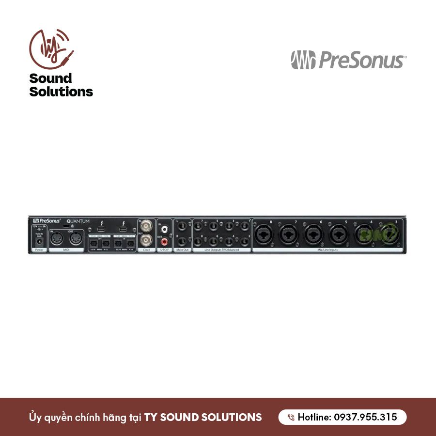 SOUNDCARDS CHÍNH HÃNG - PRESONUS QUANTUM