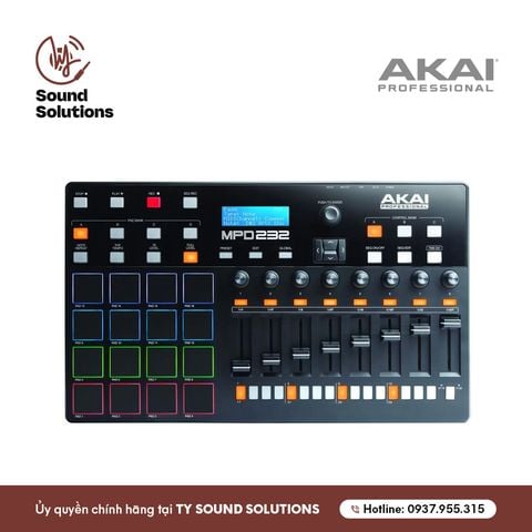  THIẾT BỊ SẢN XUẤT ÂM NHẠC CHÍNH HÃNG - AKAI MPD232 