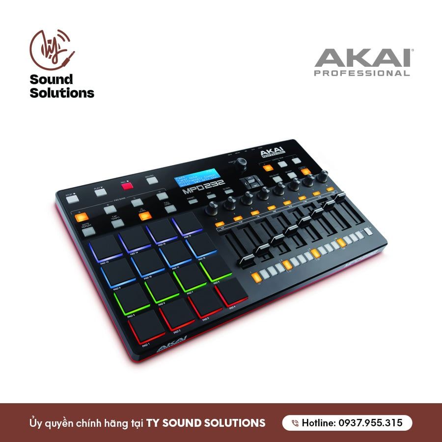 THIẾT BỊ SẢN XUẤT ÂM NHẠC CHÍNH HÃNG - AKAI MPD232