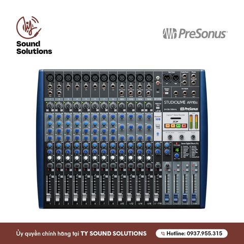  BÀN MIXER CHÍNH HÃNG - PRESONUS STUDIO LIVE AR16C 