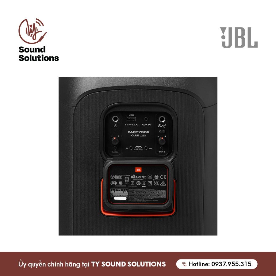LOA BLUETOOTH CHÍNH HÃNG - JBL PARTYBOX CLUB 120