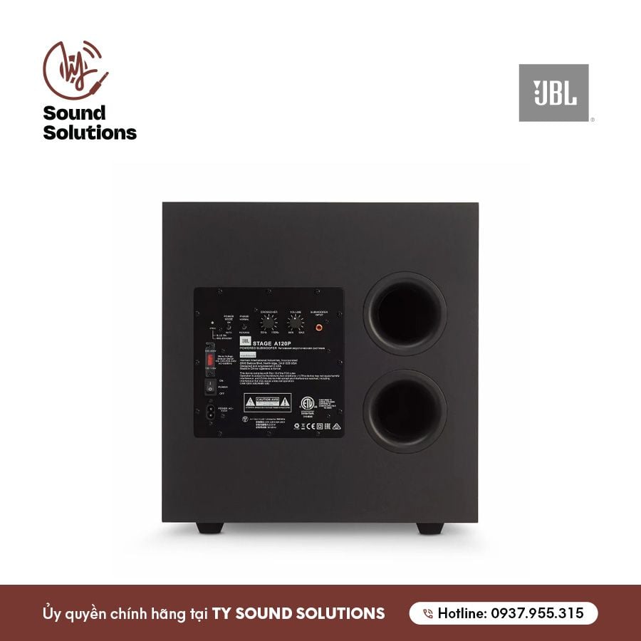 LOA SUBWOOFER ACTIVE CHÍNH HÃNG - JBL STAGE A120P