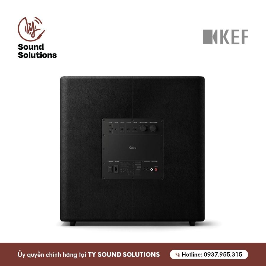 LOA SUBWOOFER ACTIVE CHÍNH HÃNG - KEF KUBE 15 MIE