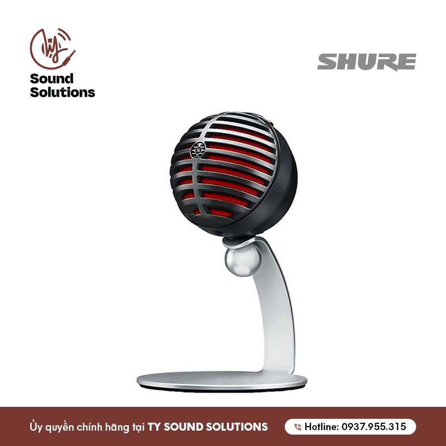 MICRO THU ÂM CHUYÊN NGHIỆP CHÍNH HÃNG - SHURE MV5