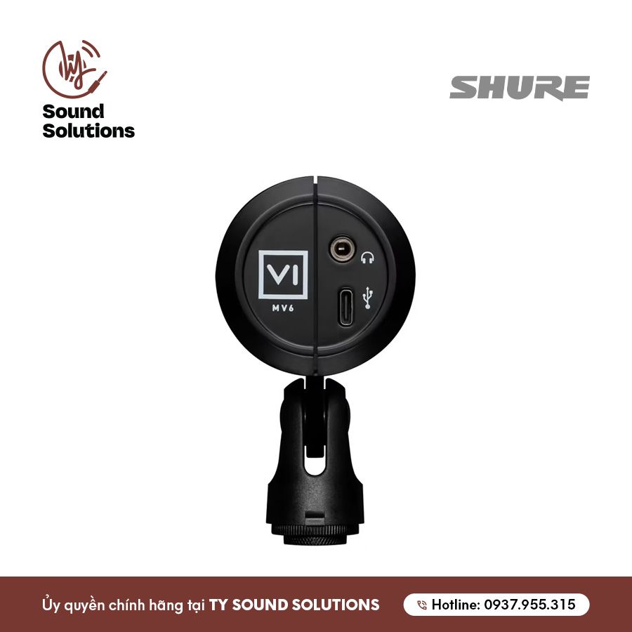 MICRO THU ÂM CHUYÊN NGHIỆP CHÍNH HÃNG - SHURE MV6