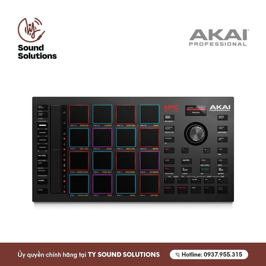 THIẾT BỊ SẢN XUẤT ÂM NHẠC CHÍNH HÃNG - AKAI MPC STUDIO 2021
