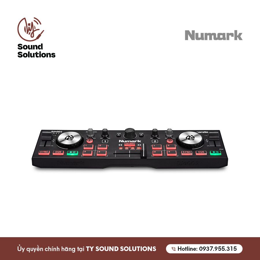 BÀN DJ CHÍNH HÃNG - NUMARK DJ2GO2 TOUCH