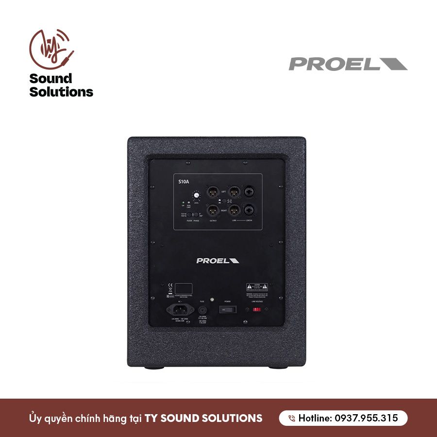 LOA SUBWOOFER ACTIVE CHÍNH HÃNG - PROEL S10A