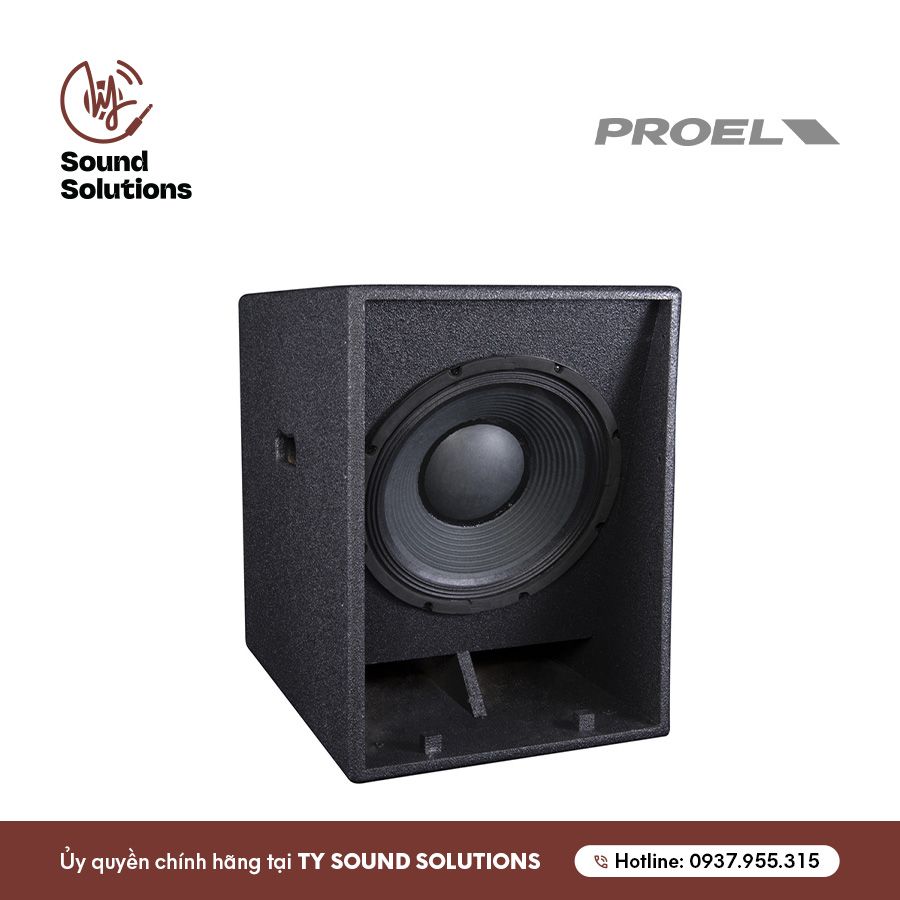 LOA SUBWOOFER ACTIVE CHÍNH HÃNG - PROEL S12A
