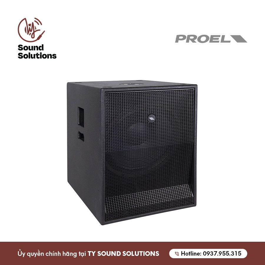 LOA SUBWOOFER ACTIVE CHÍNH HÃNG - PROEL S15A