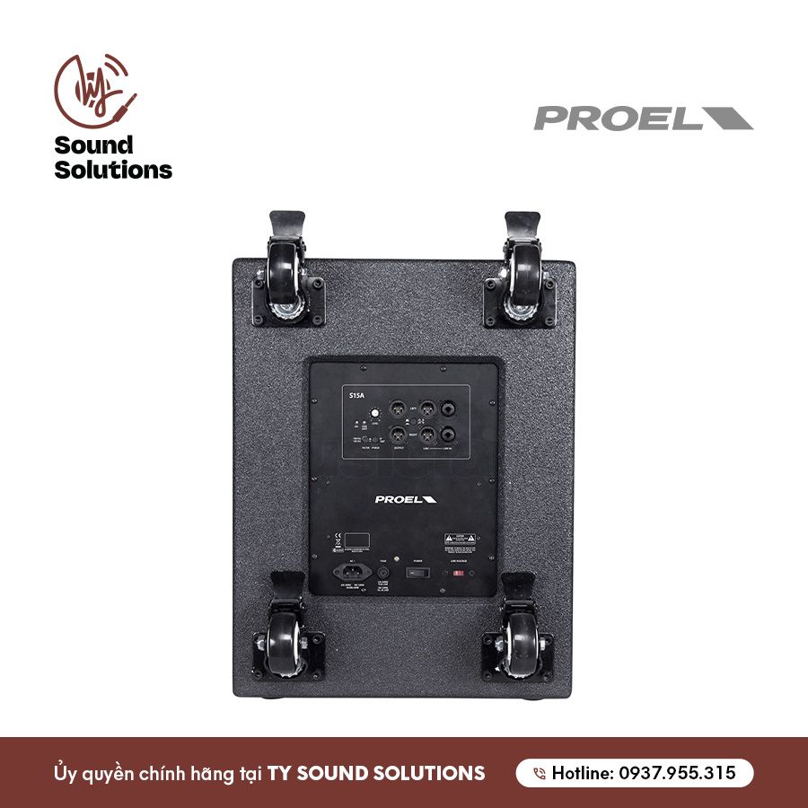 LOA SUBWOOFER ACTIVE CHÍNH HÃNG - PROEL S15A