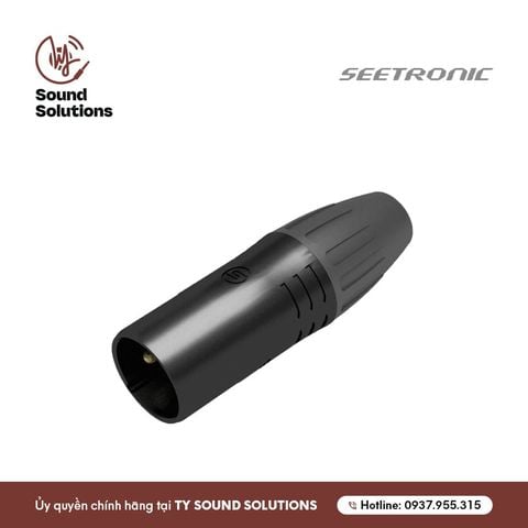  JACK ÂM THANH CHÍNH HÃNG - SEETRONIC SCWM3-B 