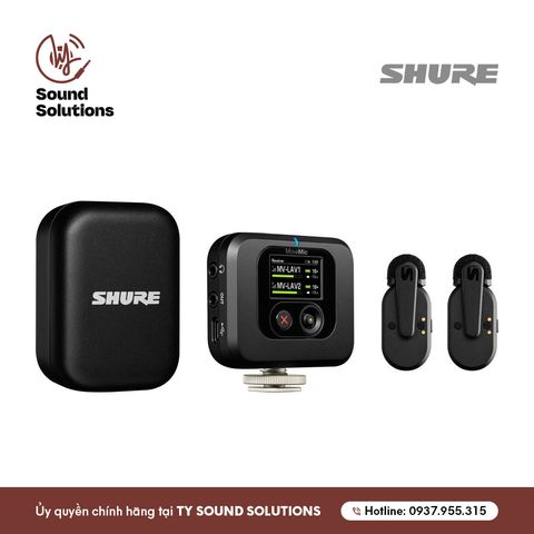  MICRO KHÔNG DÂY CHÍNH HÃNG - SHURE MOVEMIC 2TX 