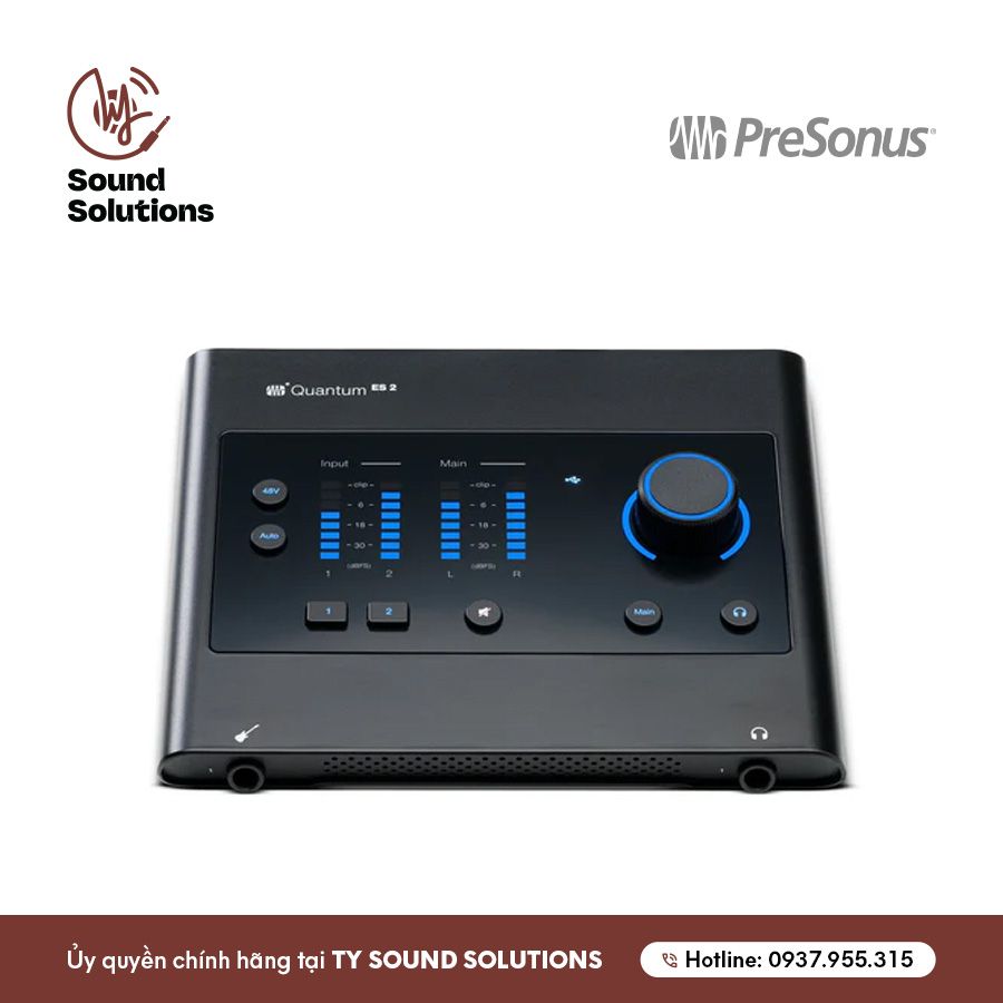 SOUNDCARDS CHÍNH HÃNG - PRESONUS QUANTUM ES2