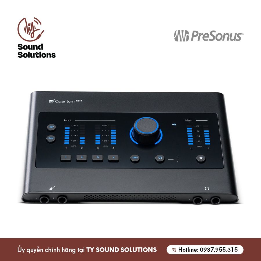 SOUNDCARDS CHÍNH HÃNG - PRESONUS QUANTUM ES4