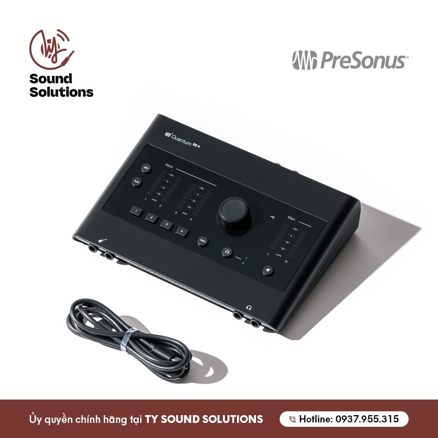 SOUNDCARDS CHÍNH HÃNG - PRESONUS QUANTUM ES4