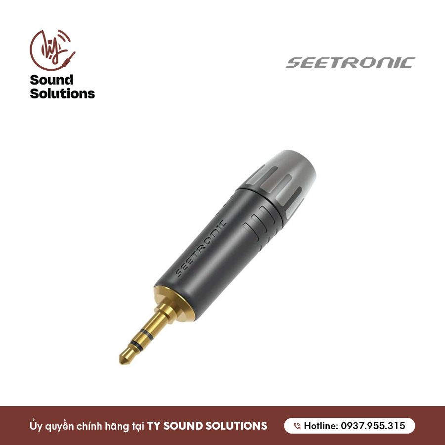 JACK ÂM THANH CHÍNH HÃNG - SEETRONIC MTP3C - BG