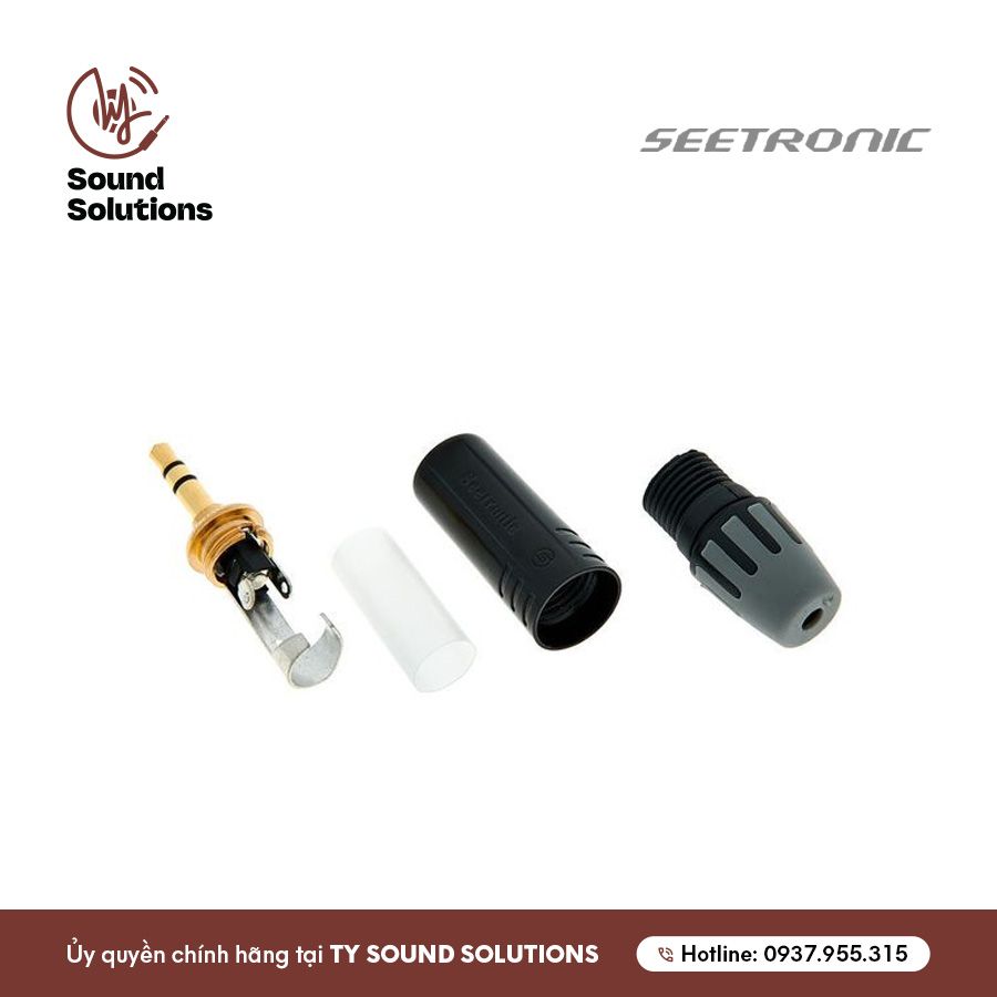 JACK ÂM THANH CHÍNH HÃNG - SEETRONIC MTP3C - BG