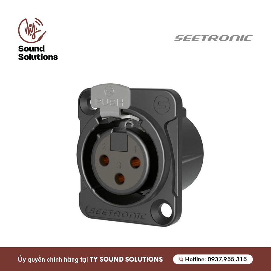 JACK ÂM THANH CHÍNH HÃNG - SEETRONIC MK3F2C - BG