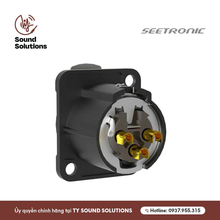 JACK ÂM THANH CHÍNH HÃNG - SEETRONIC MK3F2C - BG