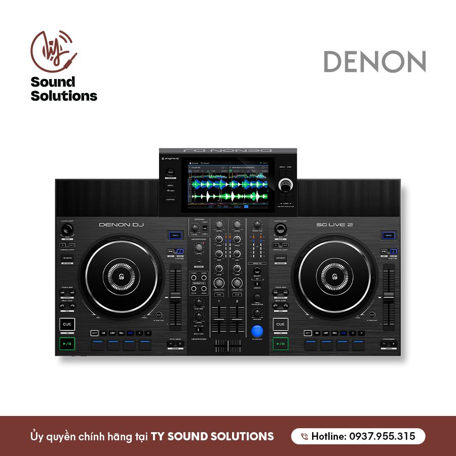 BÀN DJ CHÍNH HÃNG - DENON SC LIVE 2
