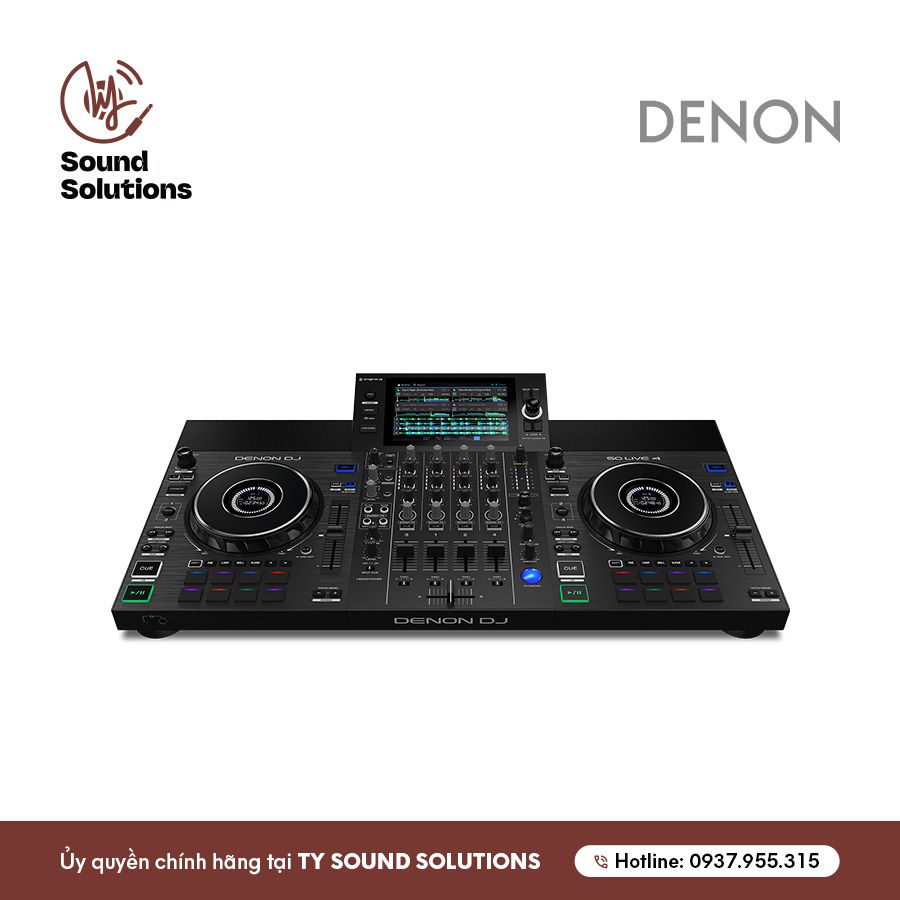 BÀN DJ CHÍNH HÃNG - DENON SC LIVE 4
