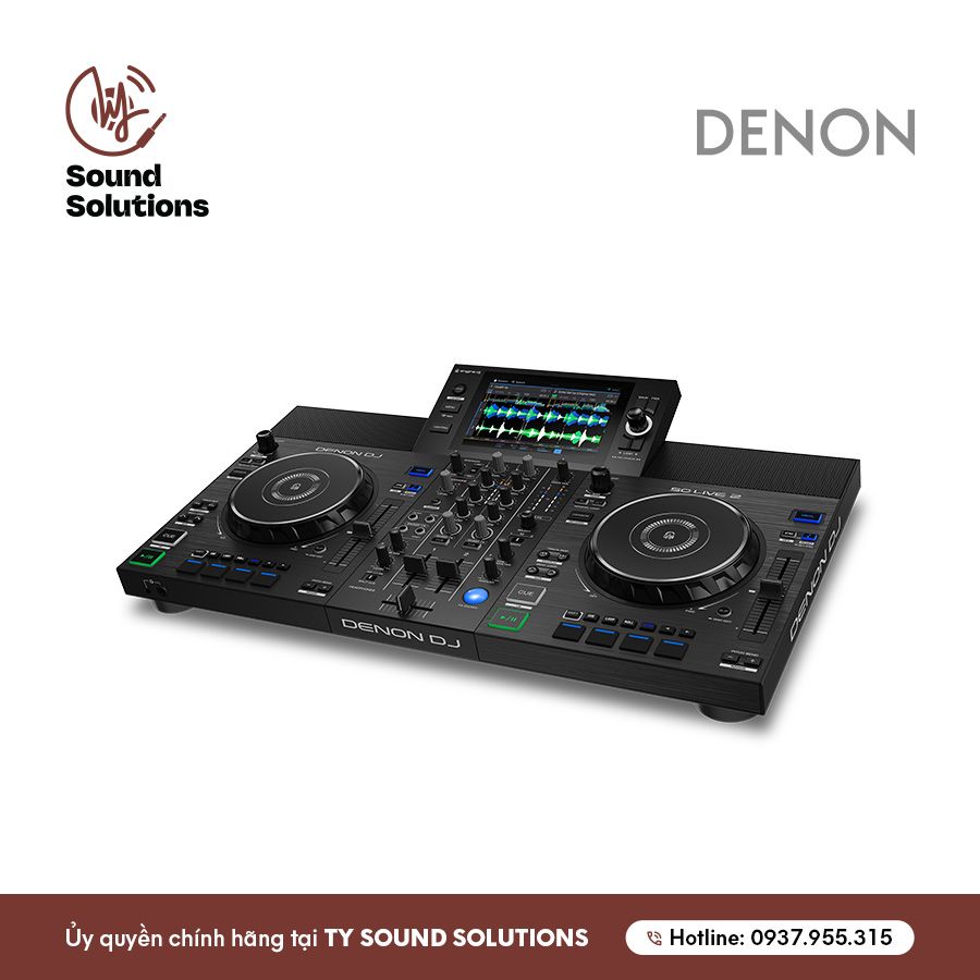 BÀN DJ CHÍNH HÃNG - DENON SC LIVE 2