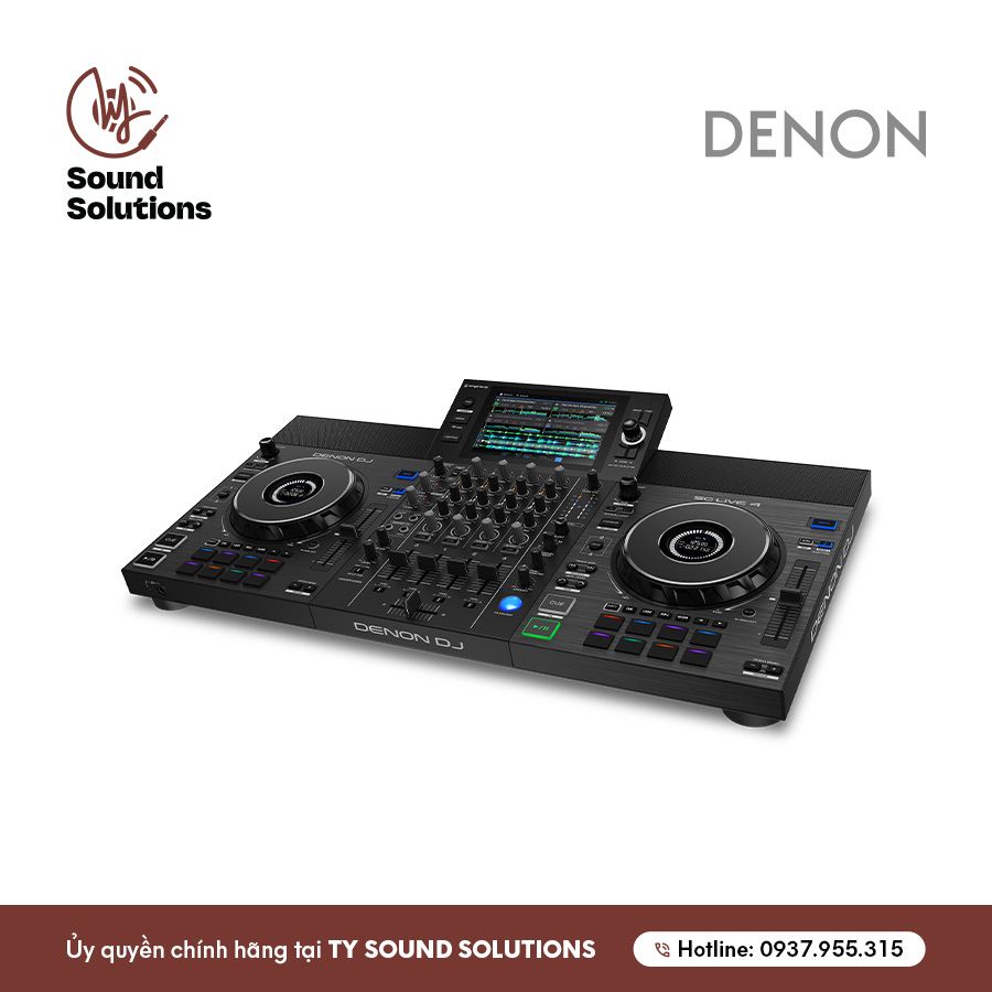 BÀN DJ CHÍNH HÃNG - DENON SC LIVE 4