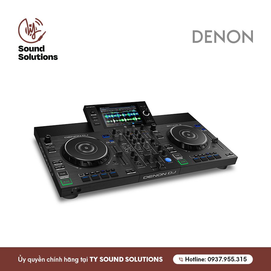 BÀN DJ CHÍNH HÃNG - DENON SC LIVE 2
