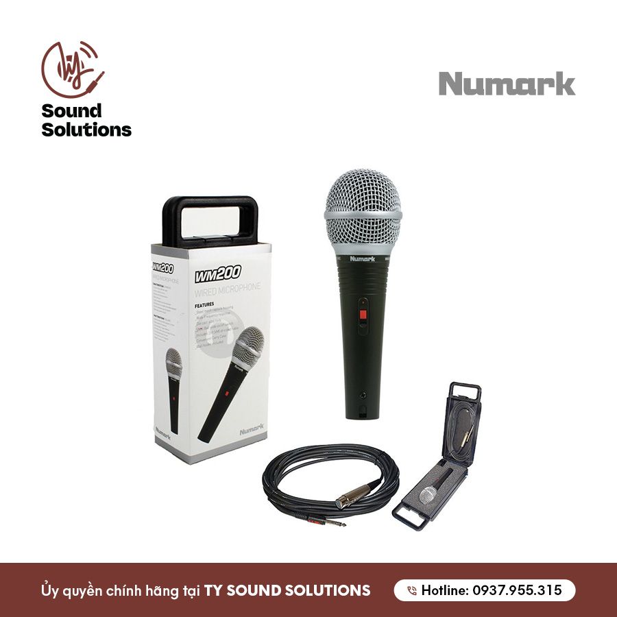 MICRO DJ CHÍNH HÃNG - NUMARK WM200