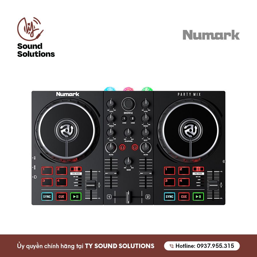 BÀN DJ CHÍNH HÃNG - NUMARK PARTY MIX II