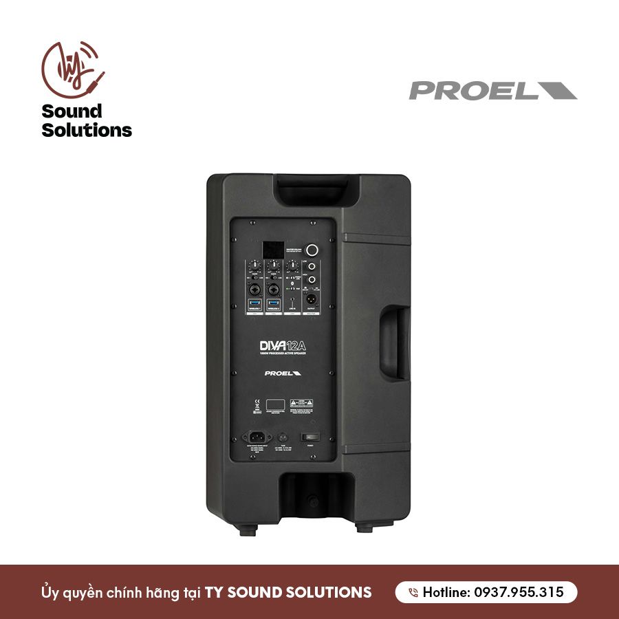 LOA PA ACTIVE CHÍNH HÃNG - PROEL DIVA 12A