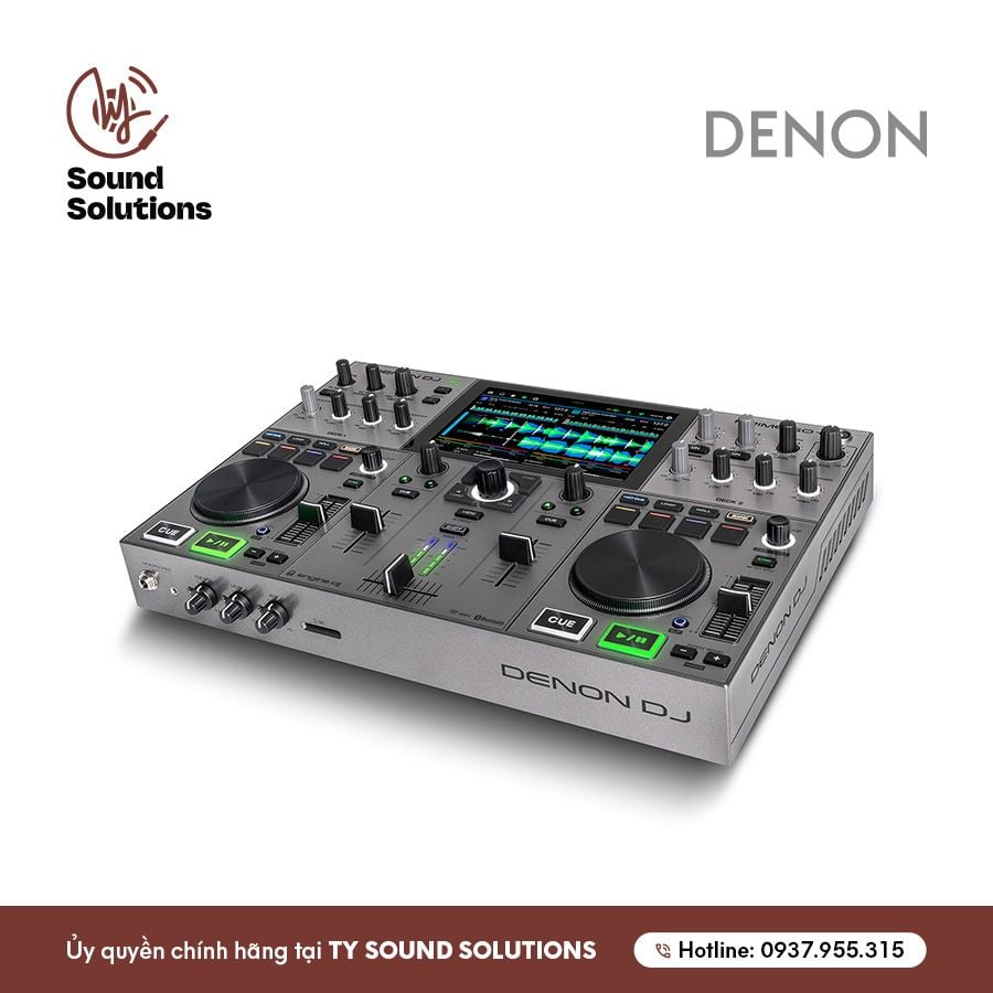 BÀN DJ CHÍNH HÃNG -  DENON DJ PRIME GO+