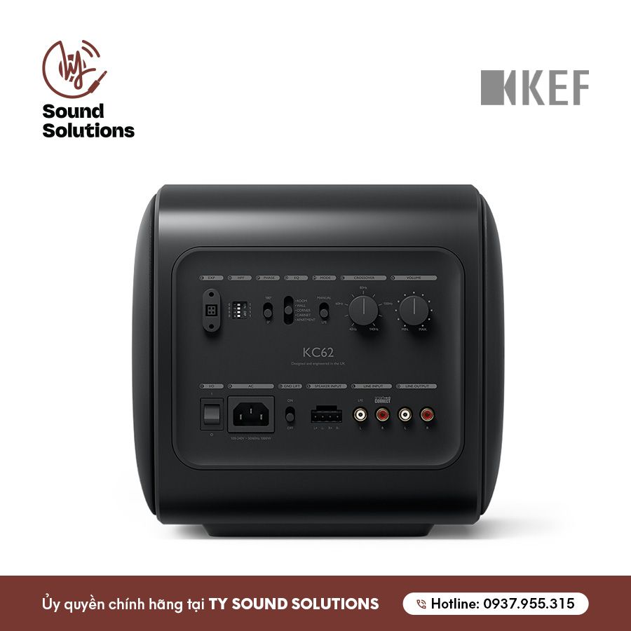 LOA SUBWOOFER ACTIVE CHÍNH HÃNG - KEF KC62
