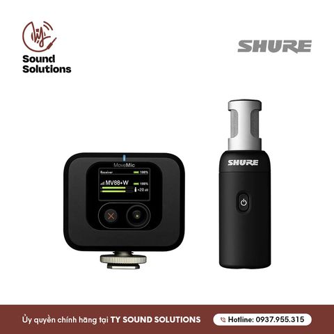  MICRO KHÔNG DÂY CHÍNH HÃNG - SHURE MOVE 88+ 