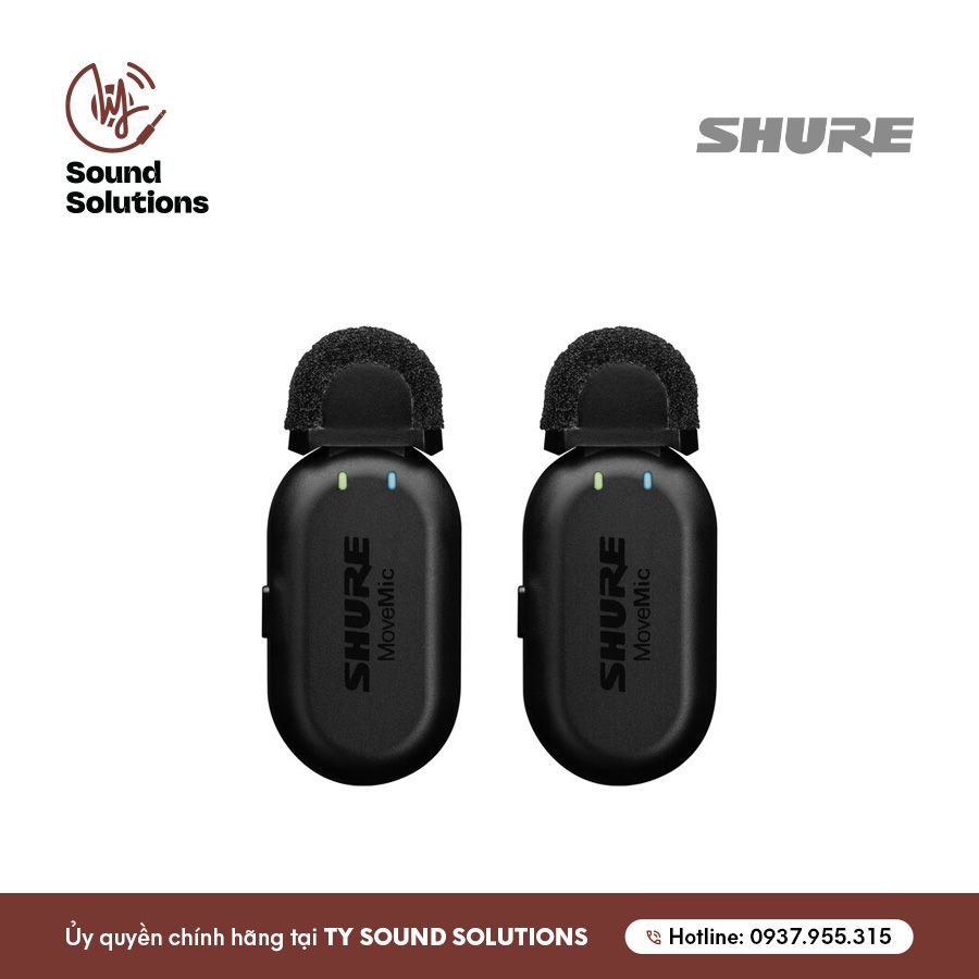MICRO KHÔNG DÂY CHÍNH HÃNG - SHURE MOVEMIC