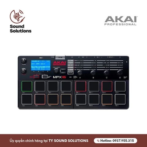  THIẾT BỊ SẢN XUẤT ÂM NHẠC CHÍNH HÃNG - AKAI MPX16M10 