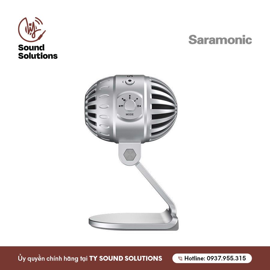 MICRO THU ÂM CHUYÊN NGHIỆP CHÍNH HÃNG - SARAMONIC SMARTMIC MTV550