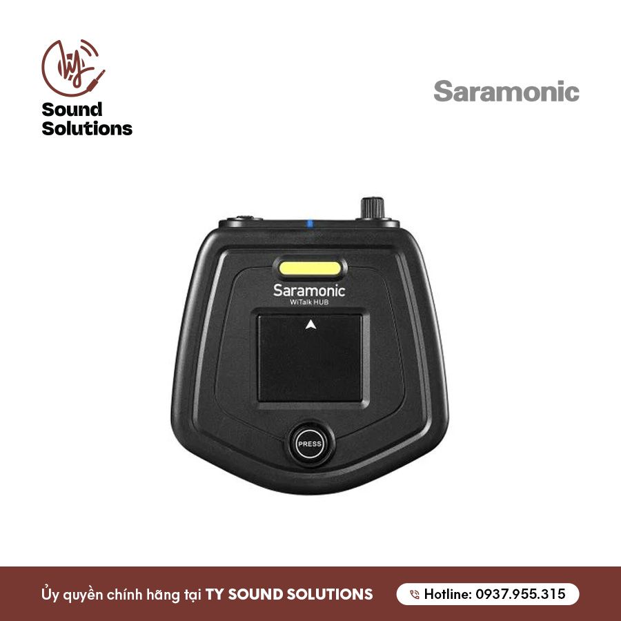 HỆ THỐNG TAI NGHE INTERCOM CHÍNH HÃNG - SARAMONIC WITALK WT6D