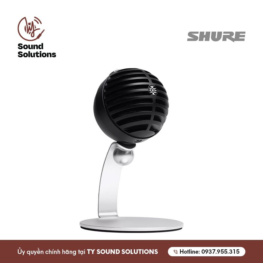 MICRO THU ÂM CHUYÊN NGHIỆP CHÍNH HÃNG - SHURE MV5 CỔNG USB-A/C