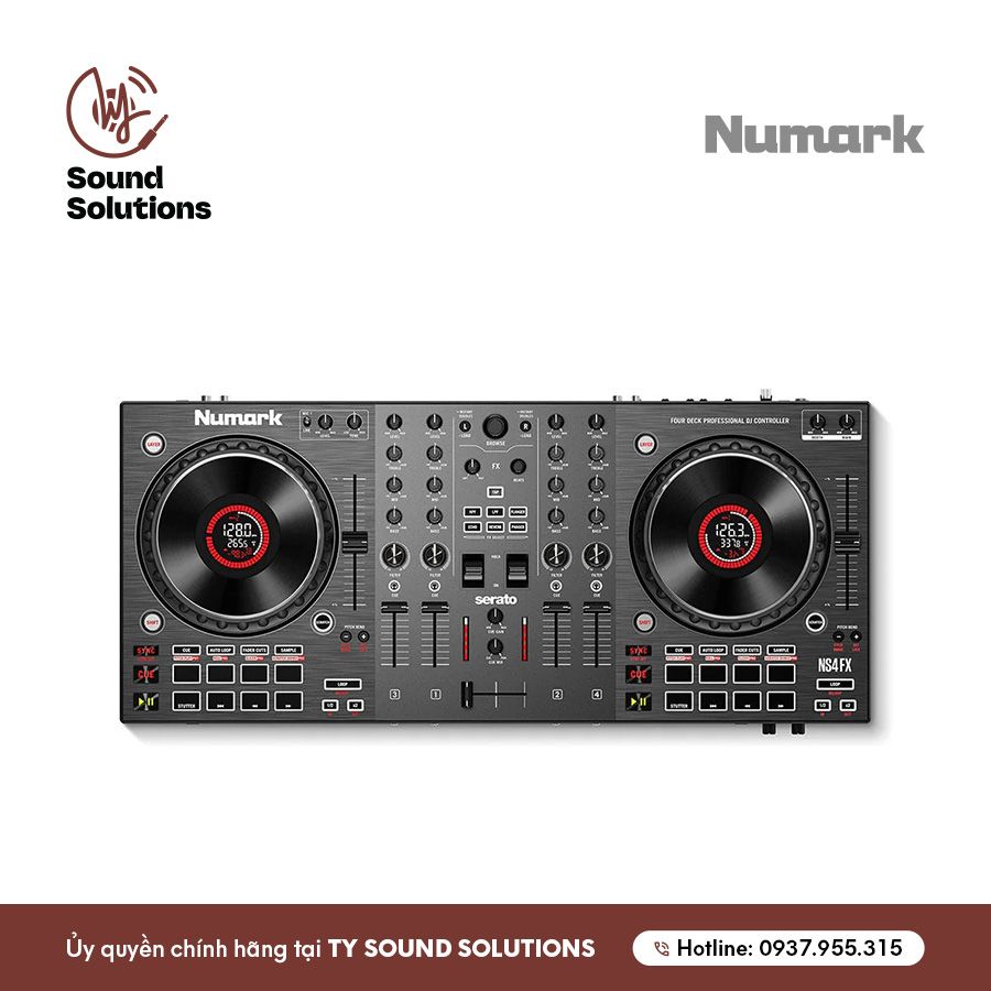 BÀN DJ CHÍNH HÃNG - NUMARK NS4FX